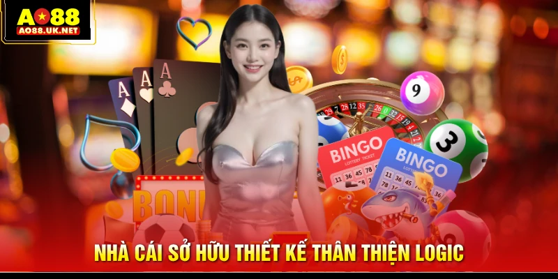 Nhà cái sở hữu thiết kế thân thiện logic